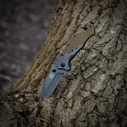 Commander Rescue 101 INC Knife, Black/Tan