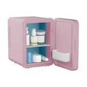 ELLE 4L Mini Fridge with LED Make-Up Mirror, Purple - Elle Home (ESDAFX04PUEU)