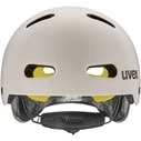 Παιδικό κράνος ποδηλασίας UVEX Kid 4 Style MIPS - Ζεστό Γκρι Ματ (55-58 cm)
