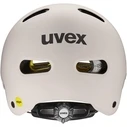 Παιδικό κράνος ποδηλασίας UVEX Kid 4 Style MIPS - Ζεστό Γκρι Ματ (55-58 cm)