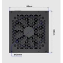 Τροφοδοτικό Gembird Fornax Power 750W 80+ Gold Modular Μαύρο