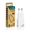 everActive Charger SUPER SLIM 2 x USB-C Quick Charge 4+ 30W White (SC-385Q)