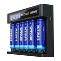 XTAR MC6C 6-Slot Li-ion Battery Charger (USB Input, LCD Display)
