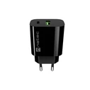 Φορτιστής Τοίχου Natec Ribera 1xUSB-A + 1xUSB-C 20W Μαύρος