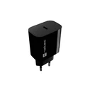 Φορτιστής Τοίχου Natec Ribera 20W USB-C (1x) / USB-A (1x) Μαύρος
