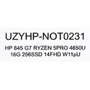 HP EliteBook 845 G7 AMD Ryzen 5 PRO 4650U 14-inch FHD Laptop - 16GB RAM, 256GB SSD, Windows 11 Pro, US QWERTY (Used)