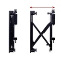 B-Tech SYSTEM X BT8390 VESA400 Pop-Out Flat Screen Interface Arms with Micro-Adjustment (Pair) - 50 kg