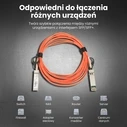 Extralink Καλώδιο Οπτικής Ίνας SFP+ 5m EX.15906