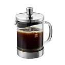 Gefu DIEGO Χειροκίνητη Καφετιέρα French Press 600 ml (Γυαλί Βοροπυριτικό & Ανοξείδωτο)