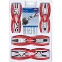 Knipex Snap Ring (Circlip) Pliers Set, 8 pcs, Model 00 20 04 V01