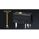 HATOR Quasar 3 Ultima 8K Wireless — Μαύρο/Βιολετί
