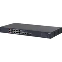 Dahua CS4218-16ET-190 18‑port Cloud‑Managed PoE Switch (16x10/100 PoE, 2x Gigabit combo uplinks) - 190W PoE Budget