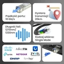 Extralink SFP+ WDM 10G 1270/1330nm 20km LC DOM, σετ 2 τεμ. (EX.6211)