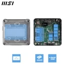 MSI Cubi NUC 1MG-014BEU Barebone (Intel Core 3 100U) — Μικρός NUC χωρίς RAM/αποθήκευση/ΛΣ