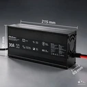 Qoltec Ειδικός φορτιστής μπαταρίας LiFePO4 12V 30A PF 0.9 με LED, Έξυπνη φόρτιση