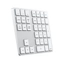 Satechi Aluminum Ασύρματο Bluetooth Αριθμητικό Πληκτρολόγιο Ασημί