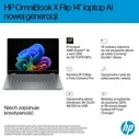HP OmniBook X Flip Next Gen AI 14-fk0020nw Copilot+ PC 2-in-1 14" (Meteor Silver) (US Keyboard)