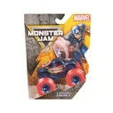 Spin Master Όχημα Monster Jam Marvel Captain America 1:64