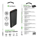 Power Bank Lamtech 10000MAH QC3,0+PD20W Black