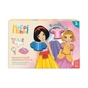 HappiHobbi Μαγνητικό Παιχνίδι Dress Up - Πριγκίπισσες για Παιδιά 3+