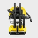 Kärcher WD 4-18 S Dual Battery Wet & Dry Vacuum Cleaner, Plastic Tank 20 L (Dual V-20/22 Batteries)