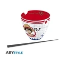 Abysse One Piece - Μπολ Ramen Monkey D. Luffy με Ξυλάκια (ABYBOL081)