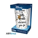 Abysse Tinkerbell Glass Tumbler Gold 400ml ABYVER117
