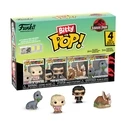 Funko Bitty Pop! 4-πακέτο: Jurassic Park - Ellie Sattler, Ian Malcolm, Triceratops, Brachiosaurus (Chase Triceratops)