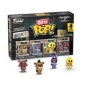 Funko Bitty Pop! 4-Pack: Five Nights at Freddy's - Withered Freddy, Bonnie, Chica, Foxy Vinyl Figures (SKU: 114004, MPN: 92957)