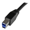 Καλώδιο USB A σε USB B Startech USB3SAB10M Μαύρο