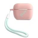Guess GUACAPLSVSPG Apple AirPods Pro cover pink green Silicone Vintage