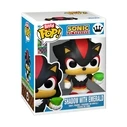 Funko Bitty Pop! Σετ 2 τεμαχίων: Sonic The Hedgehog - Knuckles και Shadow με σμαράγδι (βινύλιο)
