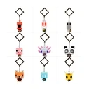 Paladone: Minecraft - Αρωματικά Backpack Buddies Σειρά 4 (PP14442MCF)