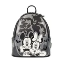 Up Παιδική Τσάντα Πλάτης Γκρι Disney Mickey & Minnie Ghost Light Up Glow Mini