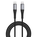 USB C Cable 4Smarts PrimeCord 60W 15m Black