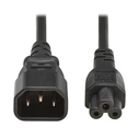 Eaton Power Cable C14 To C5 H05VV F 2.5A 2M