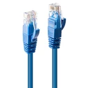 LINDY Network Cable CAT 6 U UTP Blue 3 m