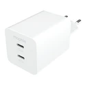 Mophie Φορτιστής Διπλός USB C PD 50W Λευκός EU