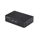 KVM Switch StarTech 2 Port DisplayPort 4K 60Hz USB 3.0 EDID Management