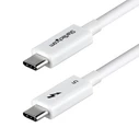 StarTech Thunderbolt 5 Cable White 50cm 80Gbps 120Gbps 8K 60Hz 240W