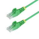 StarTech CAT6 Slim Snagless RJ45 UTP Patch Cable 25 cm Green
