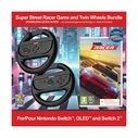 Super Street Racer Twin Racing Wheels Bundle - Nintendo Switch