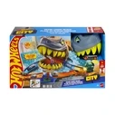 Mattel Hot Wheels Παιχνίδι Σετ Πίστας Shark Chomp Beach Playset JHL96