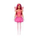 Mattel Barbie Fairy Ballerina – Pink Dress & Fuchsia/Purple Hair Doll (JKB63)