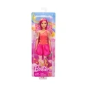 Mattel Barbie Fairy Ballerina – Pink Dress & Fuchsia/Purple Hair Doll (JKB63)