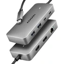 USB Hub Axagon I O Hub Usb-C 3P Hdmi Dp 0.15M Hmc-Cub83X2
