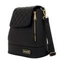 Loungefly Τσάντα Πλάτης Mini και Crossbody Μαύρη Pin Trader