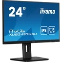 Monitor 24" Iiyama (1920x1080) ProLite XUB2497HSU-B2 16:9 FHD IPS 1ms 100Hz USB-Hub HDMI DP Black