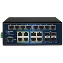 Network Switch 20+4P Allnet ALL-SGI8120PM POE M industrial