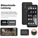 Smartphone AGM H MAX outdoor Rugged 128GB 4RAM 4G Black